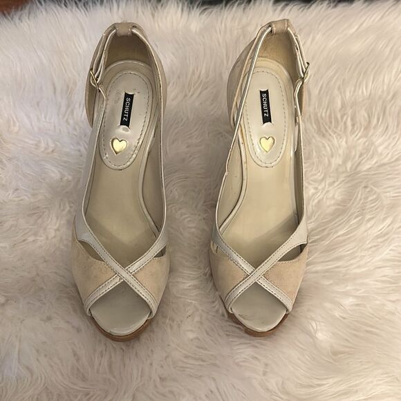 SCHUTZ HEELS SIZE 6 - Picture 2 of 7